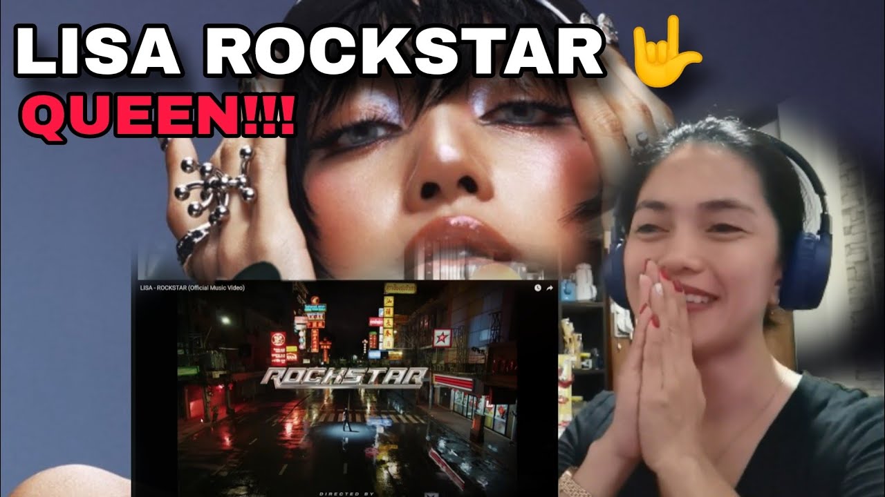 THE QUEEN IS BACK!!! LISA - ROCKSTAR (Official Music Video) | REACTION