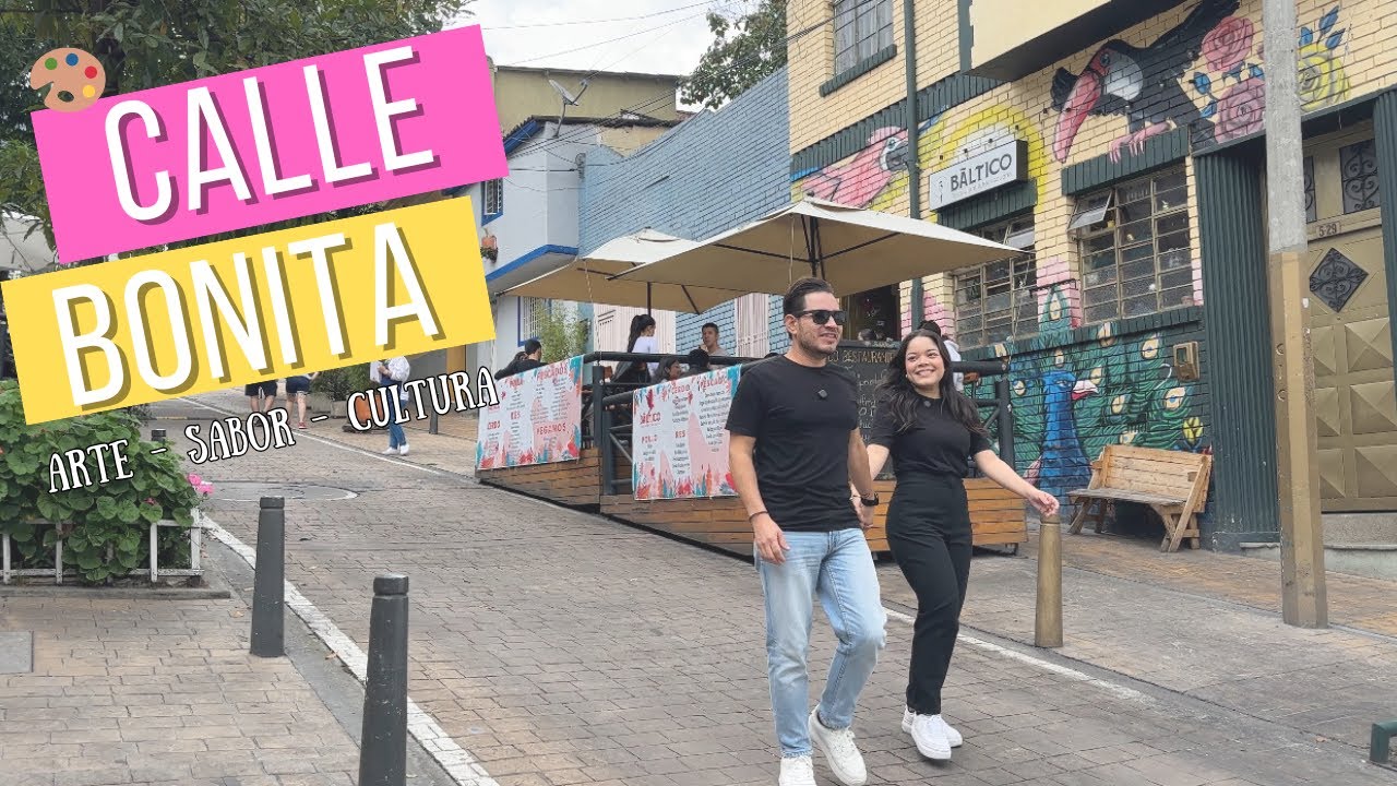 Calle Bonita: El SECRETO mejor guardado de Bogotá 🎨✨ (Arte, comida y cultura)