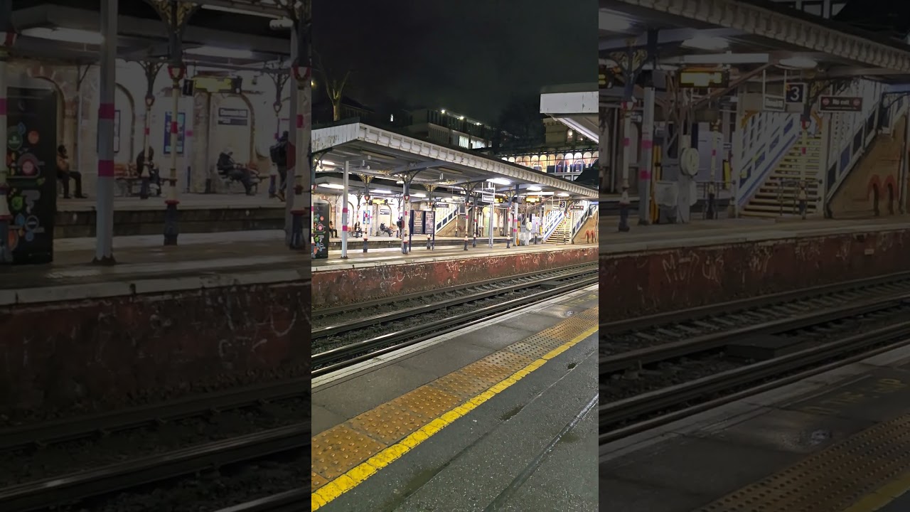 Vintage look of Denmark Hill Station