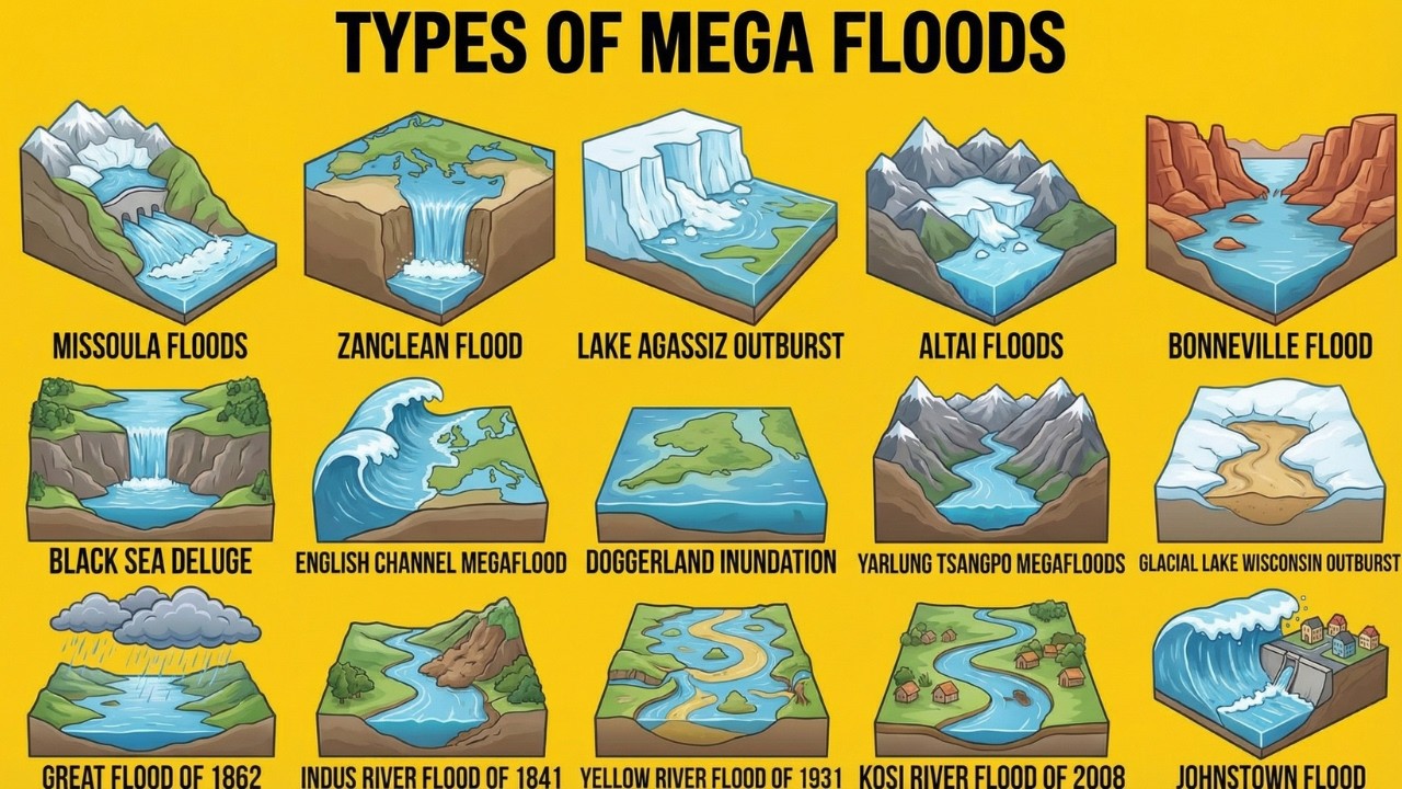 The Science Behind Deadly Mega Floods | Types & Dangers Explained