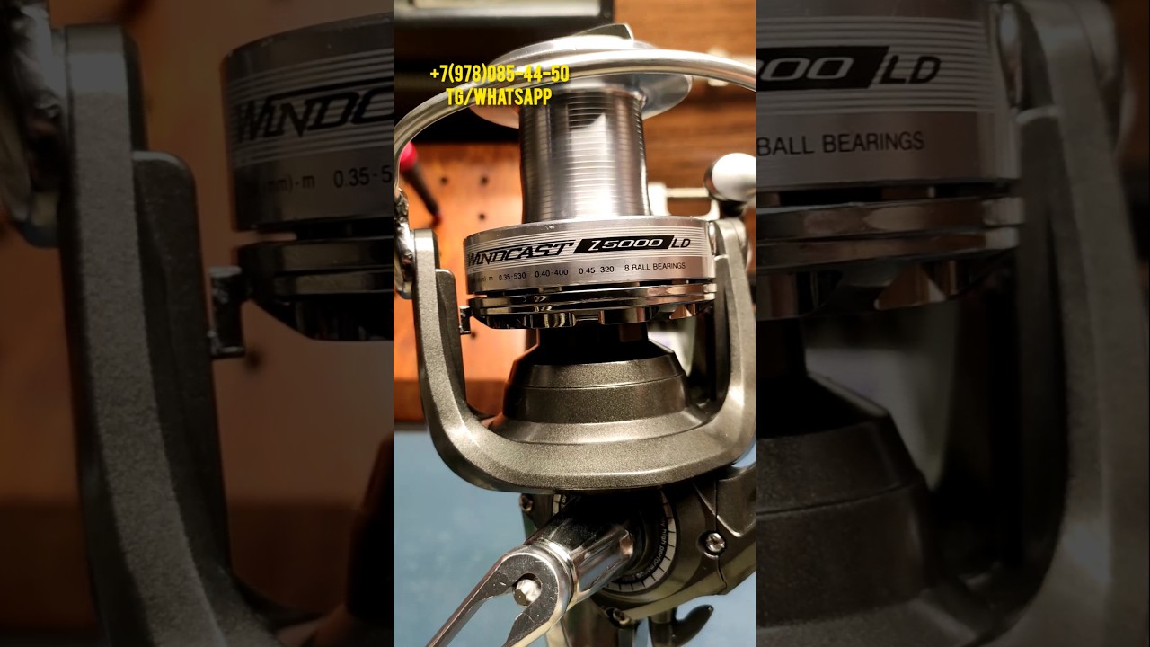 Daiwa Windcast Z5000 LT #daiwa #shimano #рыбалка #fishing