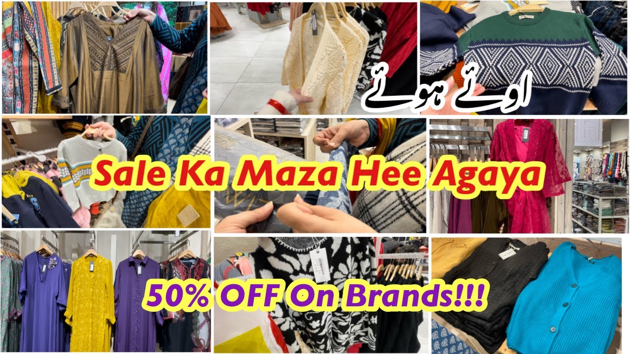 Sale On Hai|Flat 50% Off On Breakout|Shopping form Limelight|Long shirts are in fashion again