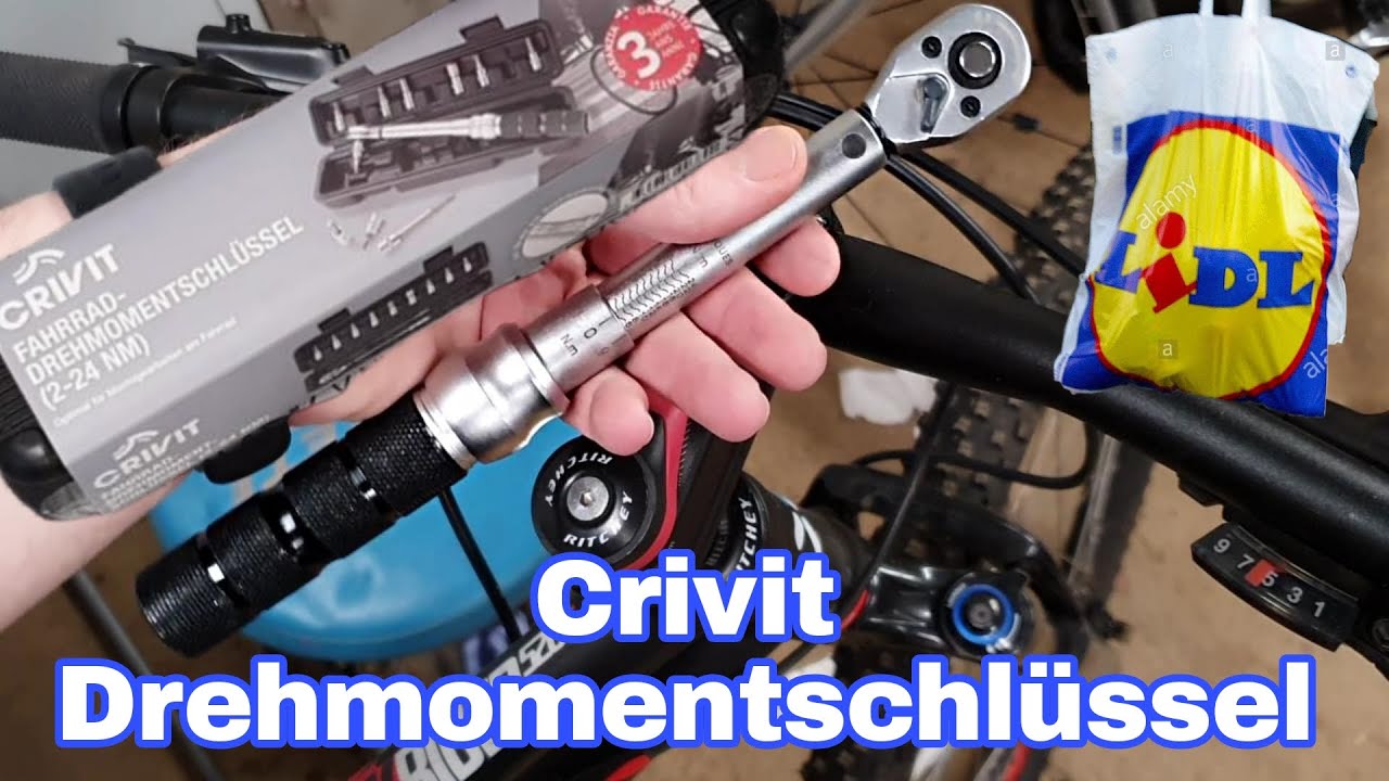 Lidl Crivit Drehmomentschlüssel im Test 2024 Discounter Fahrrad Werkzeug Top oder Flop