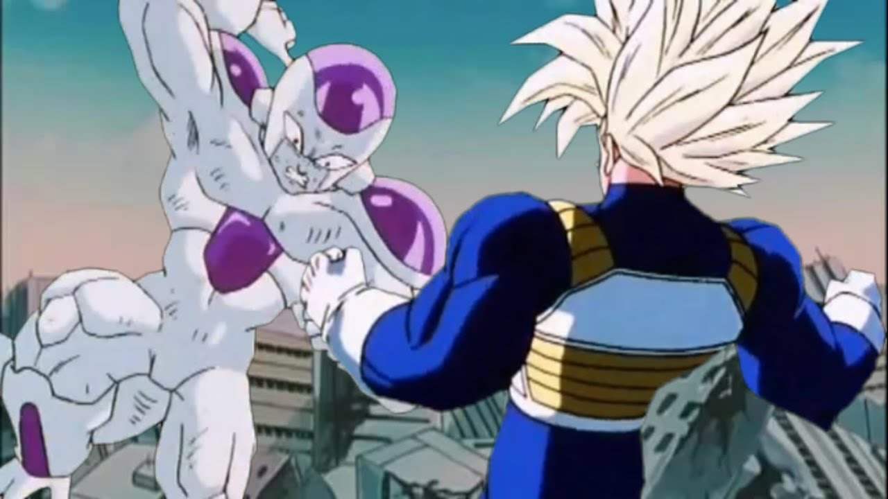 USSJ Trunks vs GT Frieza