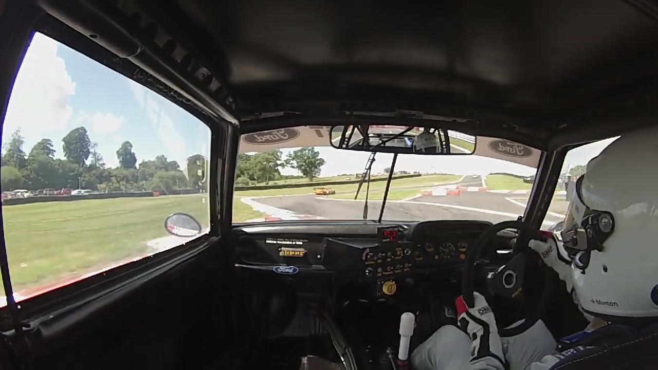 Dan Minton Minton Racing MK2 Escort , Modified Fords Round 4 Race 1 at Oulton Park 25th June 2022