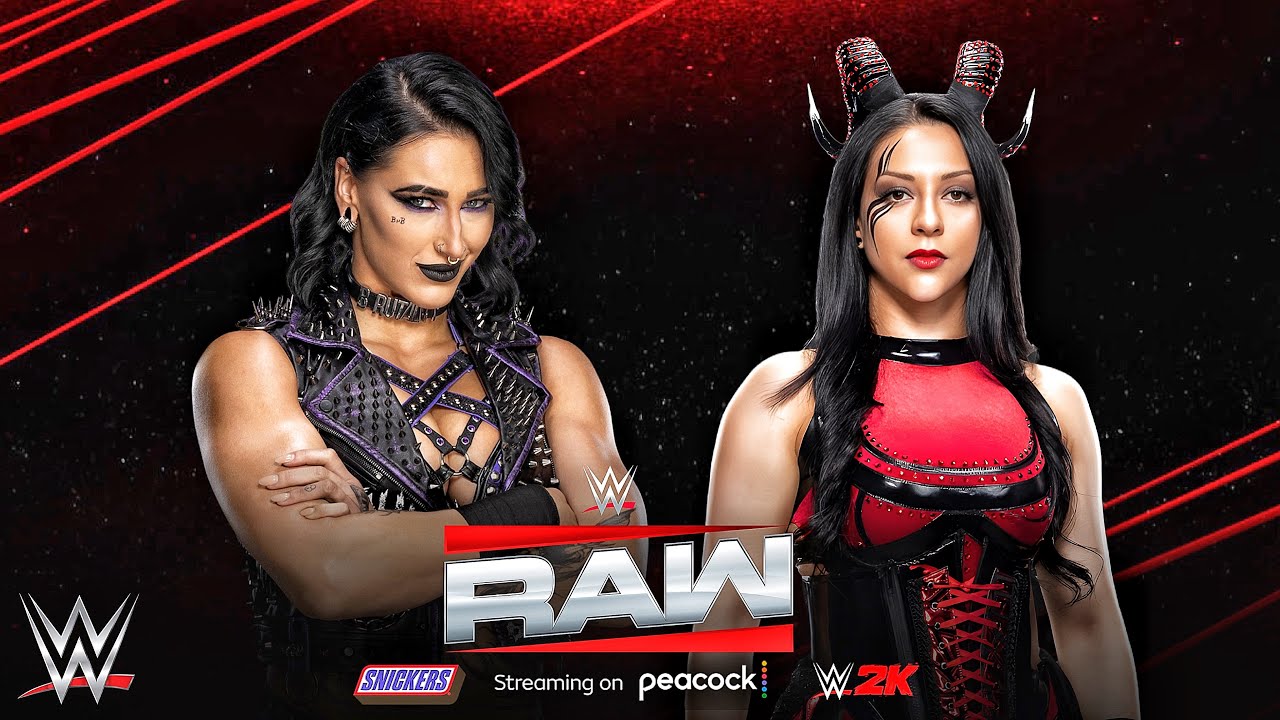 Rhea Ripley Vs Stephanie Vaquer - Ambulance Match At WWE RAW