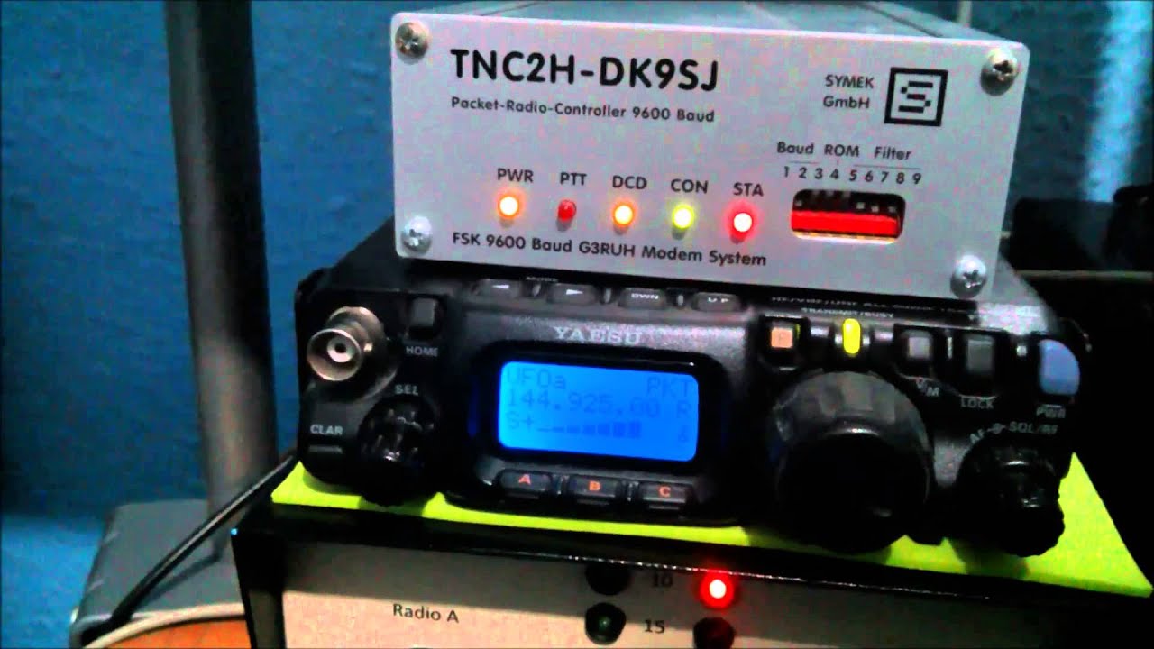 9600 Baud Packet Radio Test