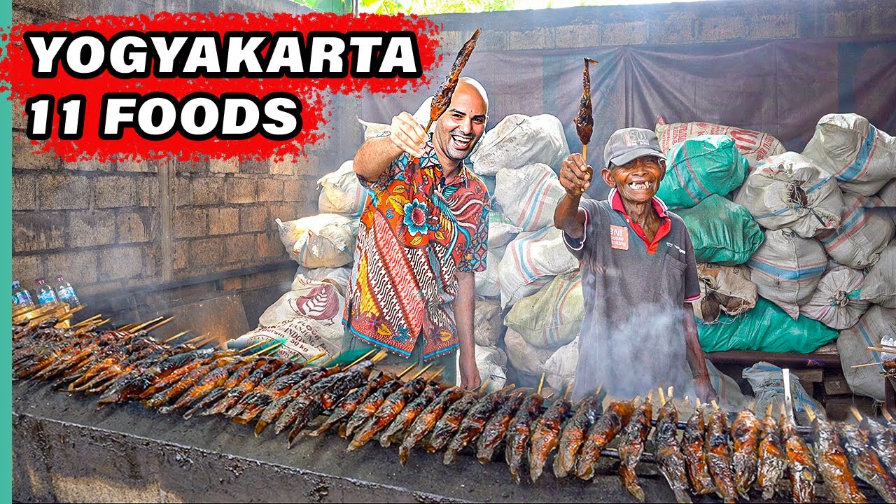 Рай индонезийской уличной еды 🇮🇩 11 блюд, которые обязательно нужно попробовать в Джокьякарте, Ин...