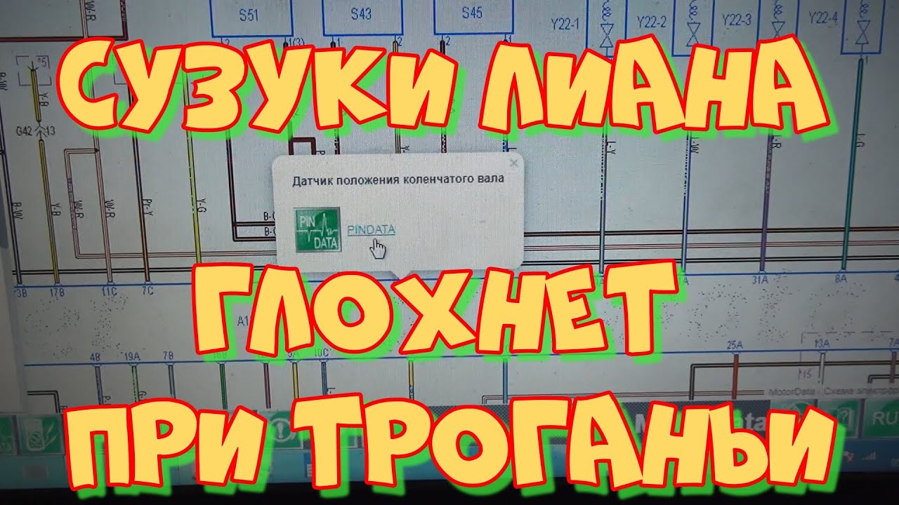 Сузуки Лиана глохнет при троганьи с места. Любительская диагностика. Мотордата и мотортестер в деле
