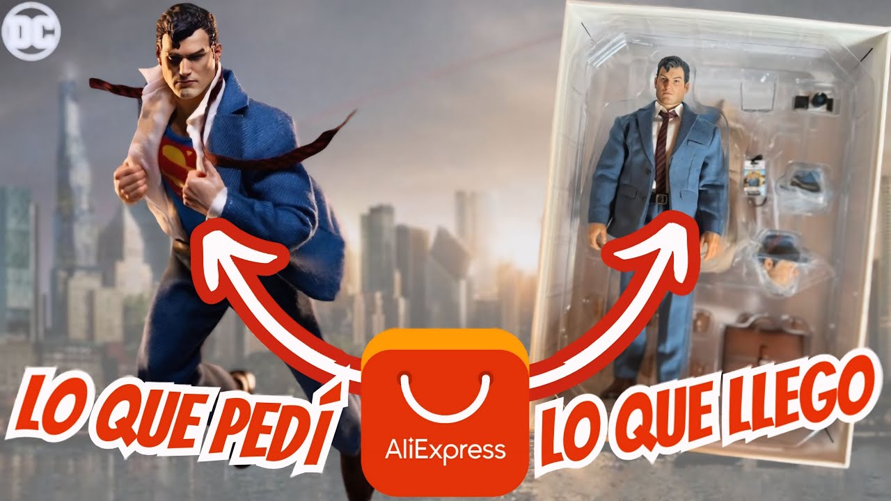 Clark Kent Muff Toys | Compré una figura en ALIEXPRESS | Unboxing