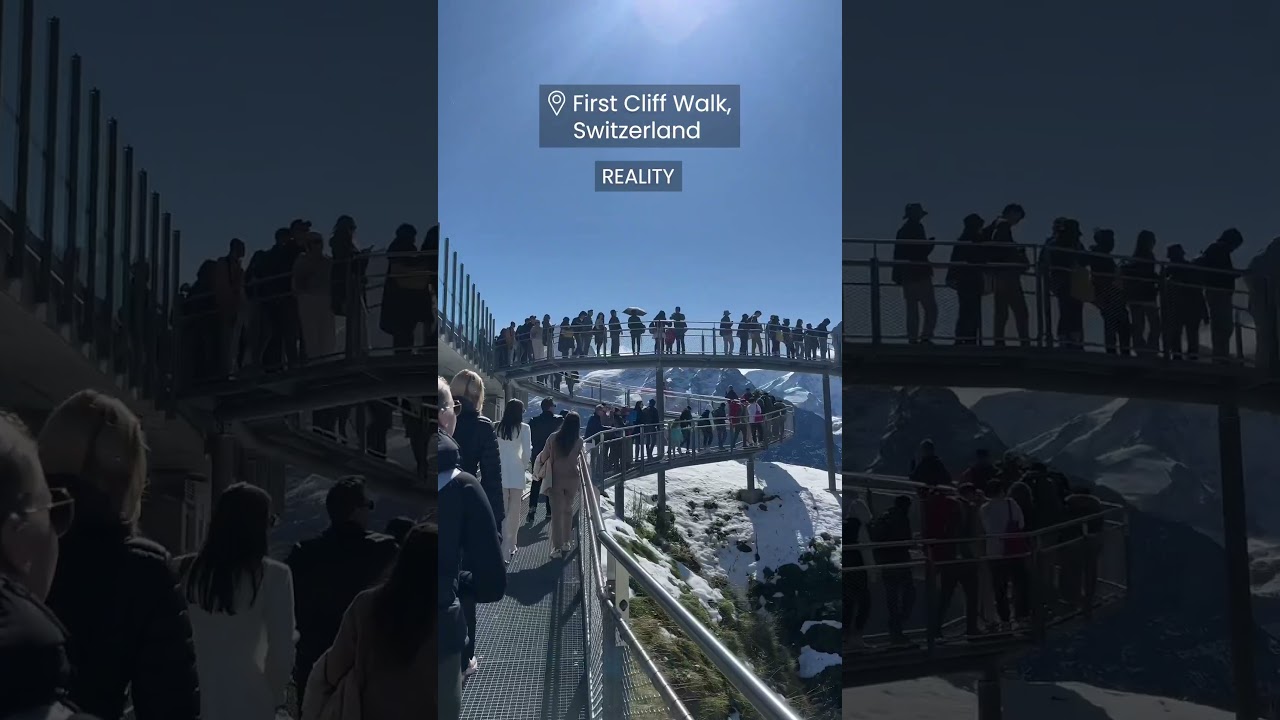 First Cliff Walk Switzerland: Expectations vs. Reality