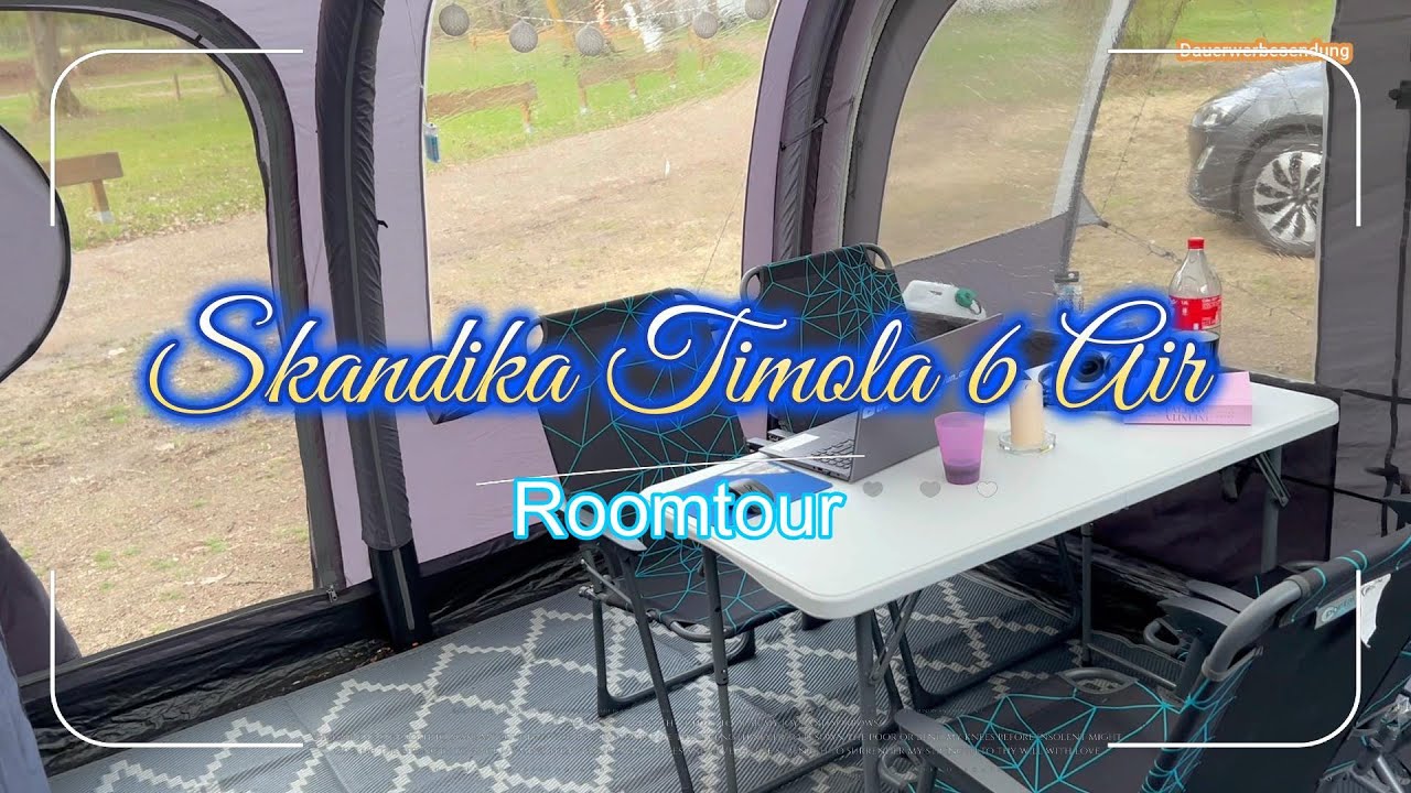 Roomtour 2024 , Skandika Timola 6 Air Luftzelt