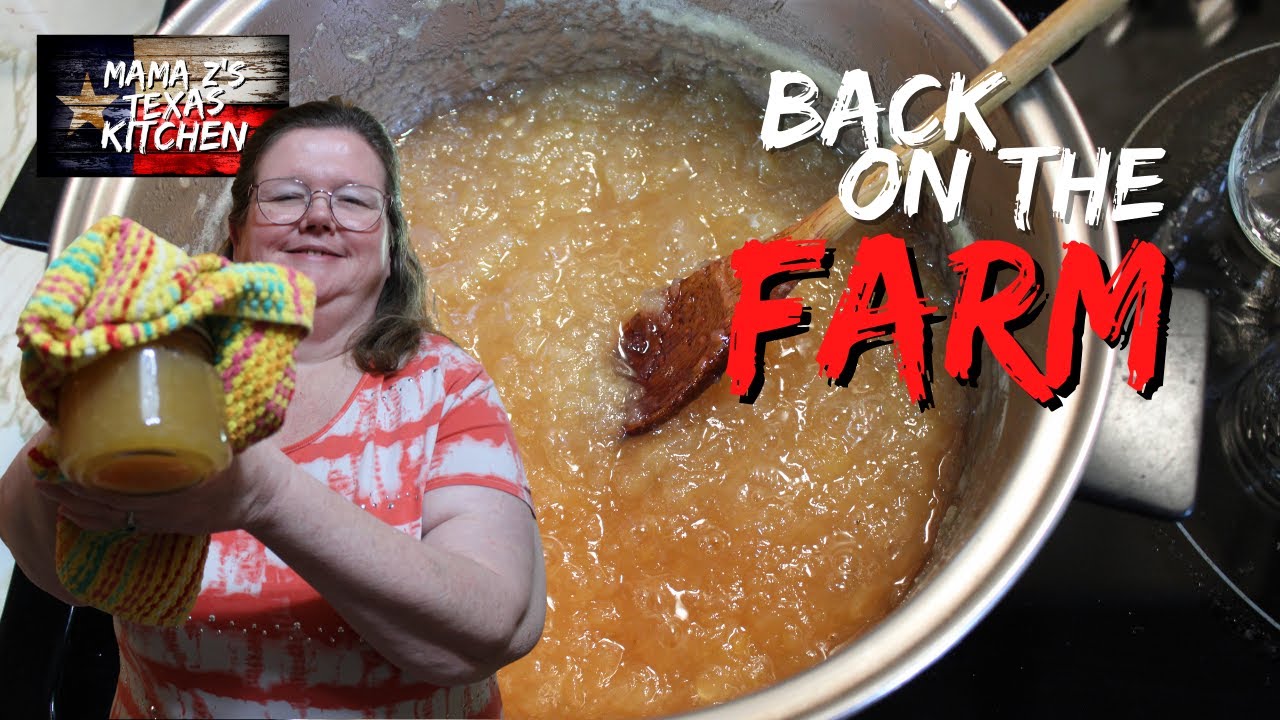 How to make Pear Honey from Scratch! Fresh from the farm!