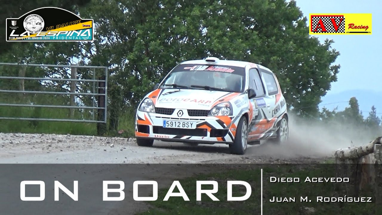 On Board Diego Acevedo - Juan M. Rodríguez | TC-6 Grupo Ladislao | Rallye de La Espina 2024