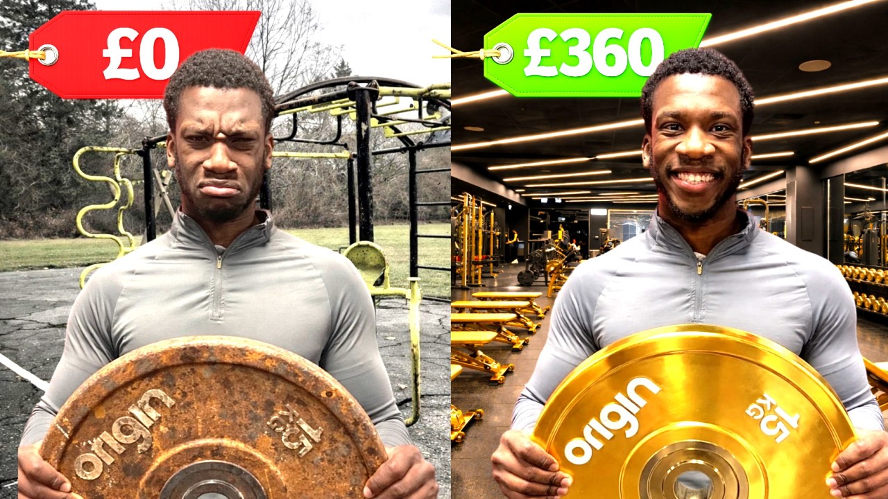 I SURVIVED Cheapest vs Most Expensive Gym (£360)