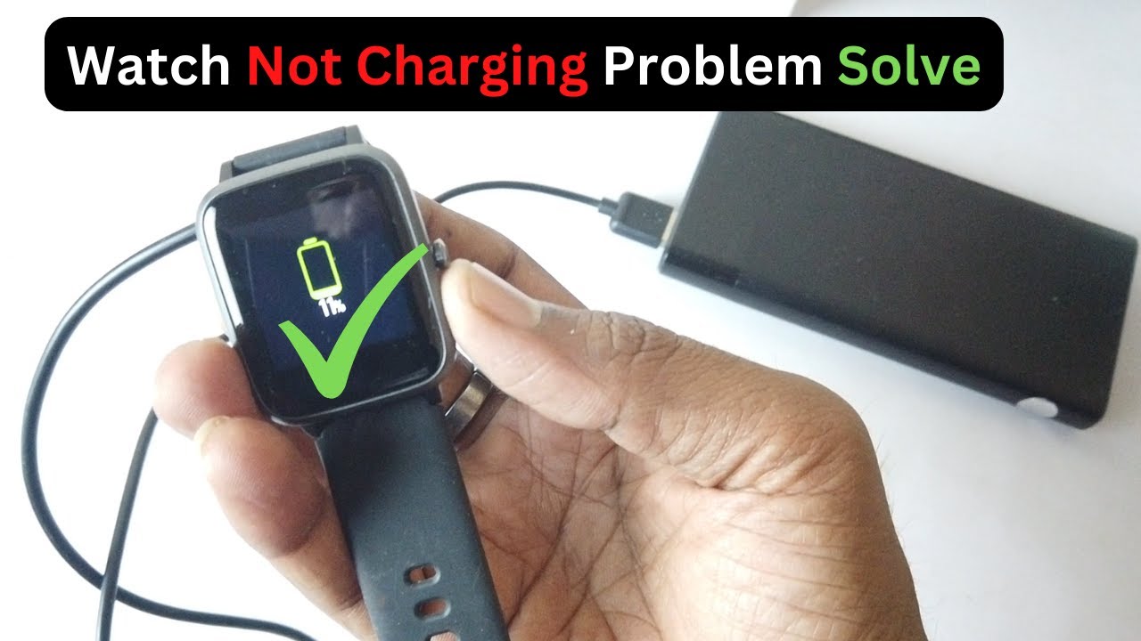 Smart Watch Not Charging Error Solve || Watch Not Charging Problem Solution || Sum Tech