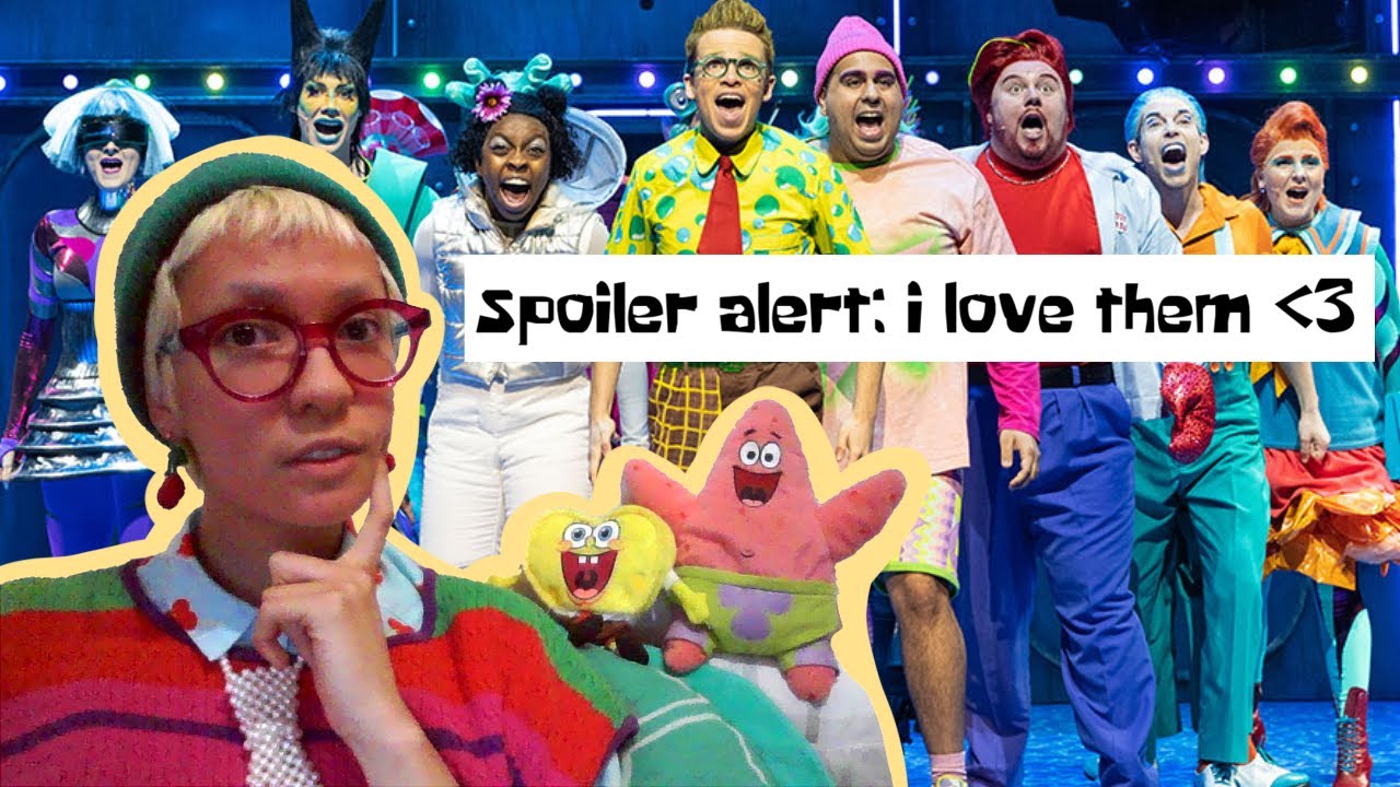 🇬🇧🧽a little dive into costumes: UK spongebob musical tour 🧽🇬🇧