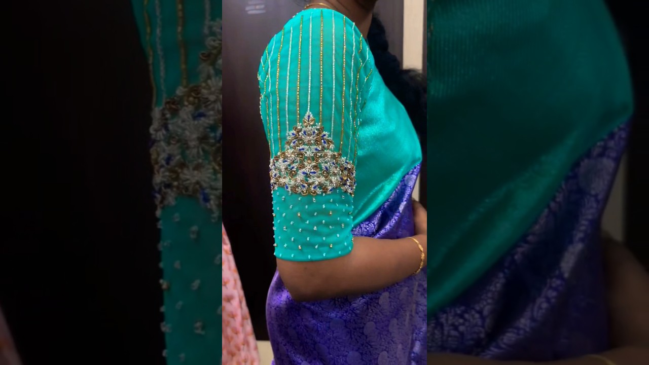 latest maggam work blouse designs.           #trending#fashion #customization
