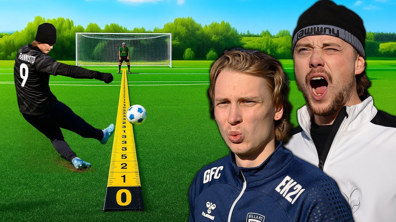 Tehdään HULLU maali 1-40 metristä!