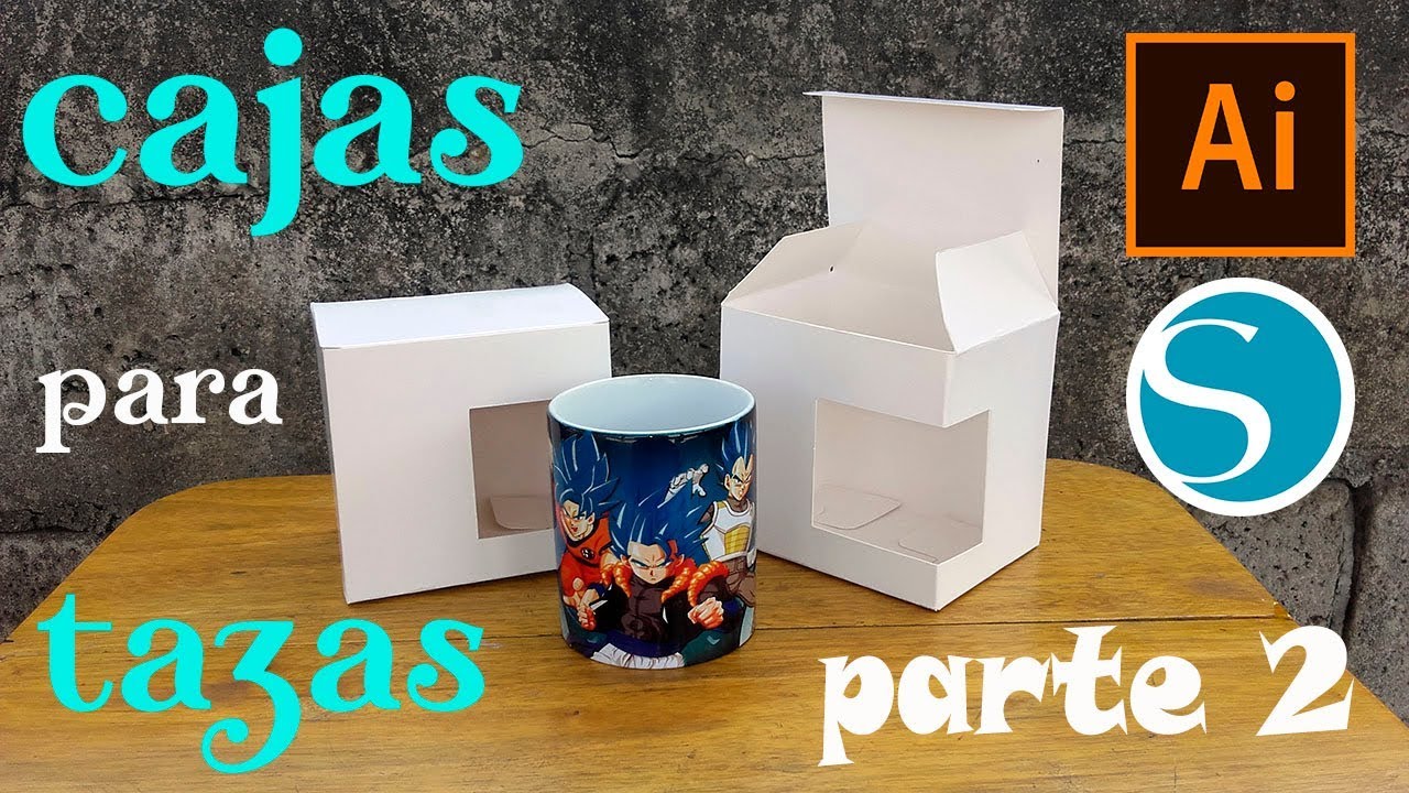 Cajas para tazas 🎁 TUTORIAL [ medidas ] 100% recomendado 👉 sublimadas y personalizadas PARTE 2