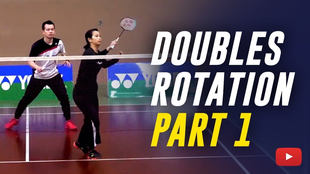 How to Play Badminton Doubles - The Rotation Part  1 - Coach Kowi Chandra (Subtitle Indonesia)