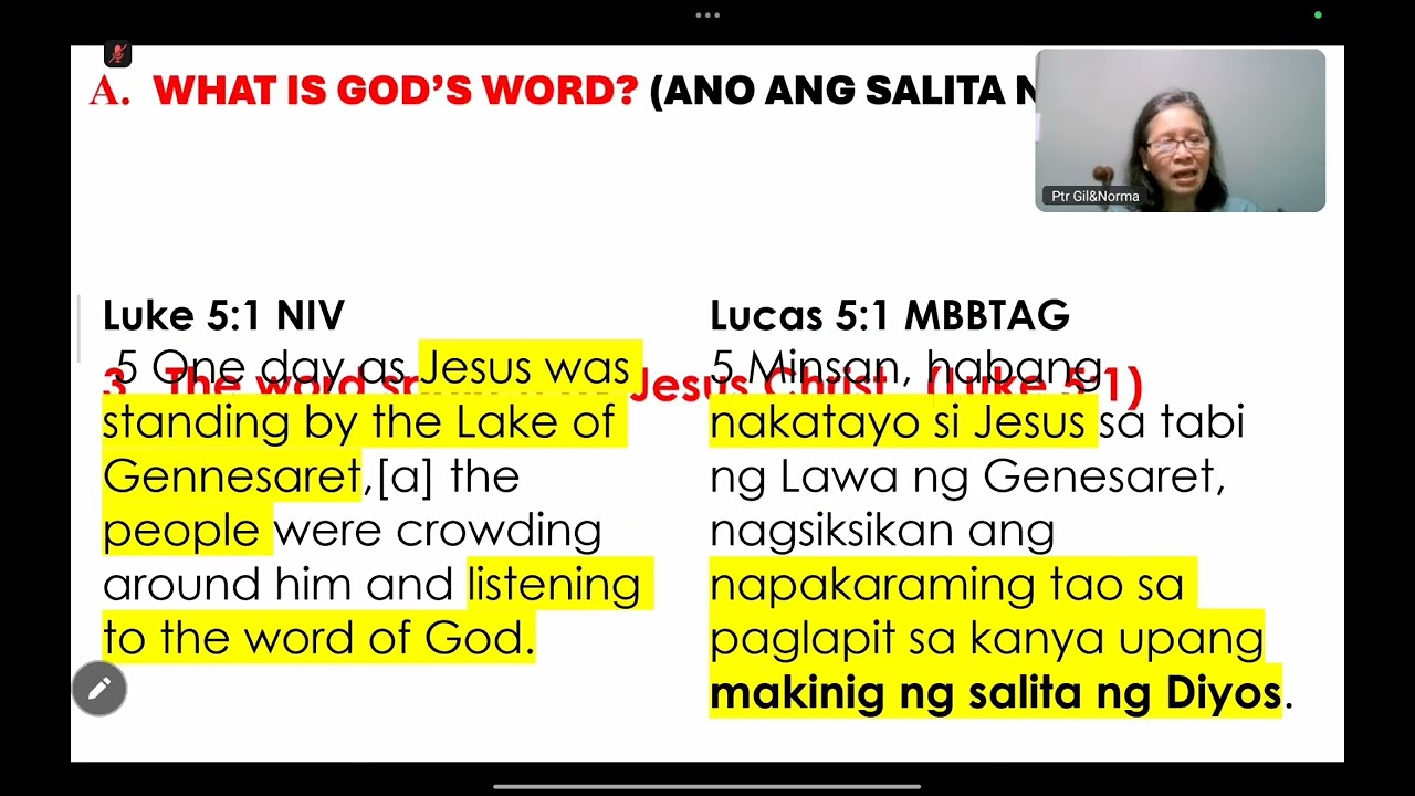 Jesus and the Word of God