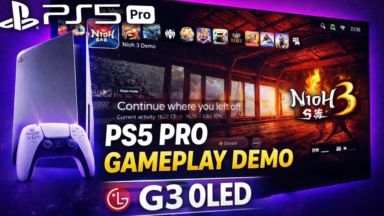 Nioh 3 PS5 Pro Demo Gameplay | Next-Gen Samurai Combat 🔥 #ps5pro #nioh3 