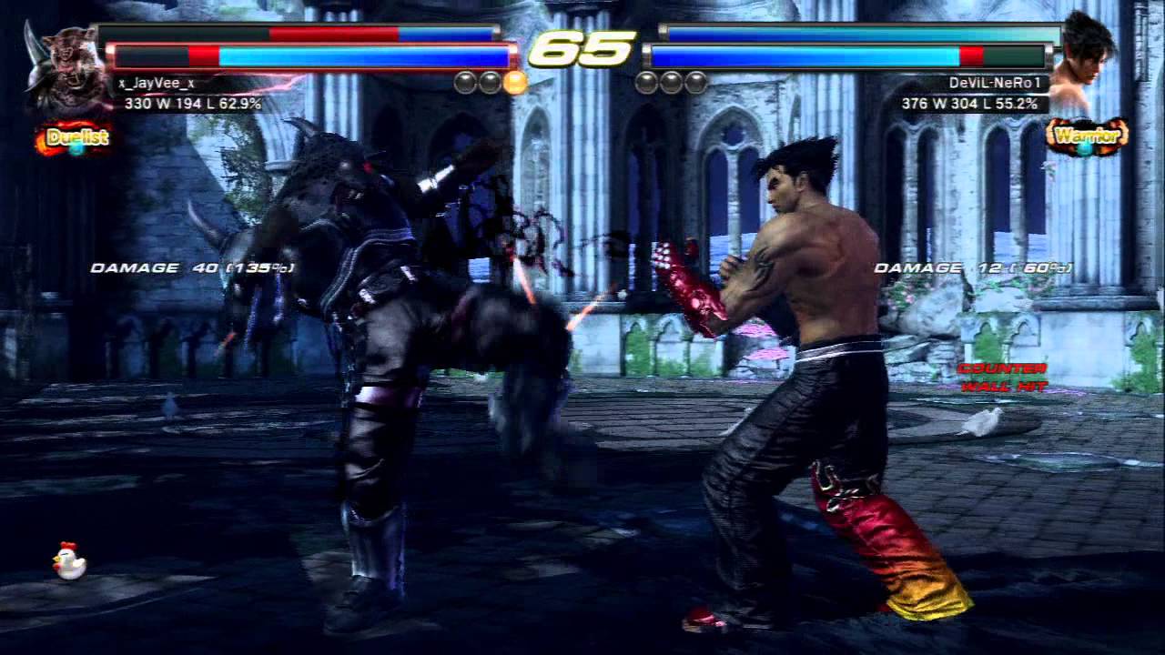 Tekken Tag Tournament 2: (King/Armor King) x_JayVee_x vs Jin/Devil Jin