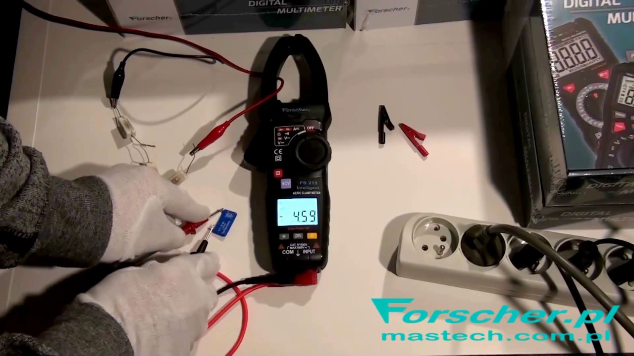 Forscher FS215 intelligent clamp multimeter
