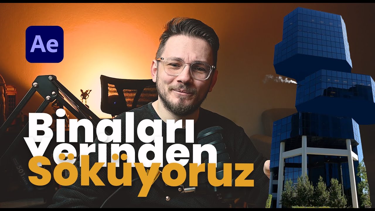 3D Building Split Efekti Nasıl yapılır? (After Effects Tutorial)