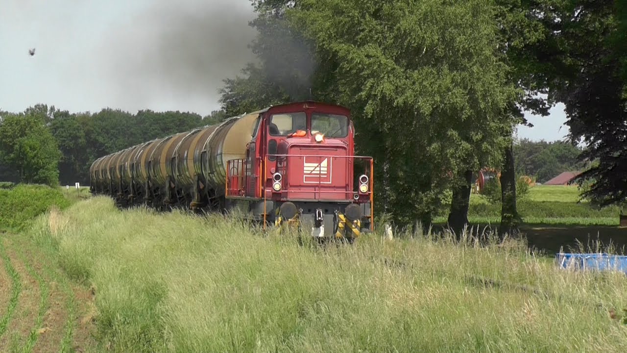 BE Bentheimer Eisenbahn Ölzug nach Ostenwald von Esche nach Ostenwald