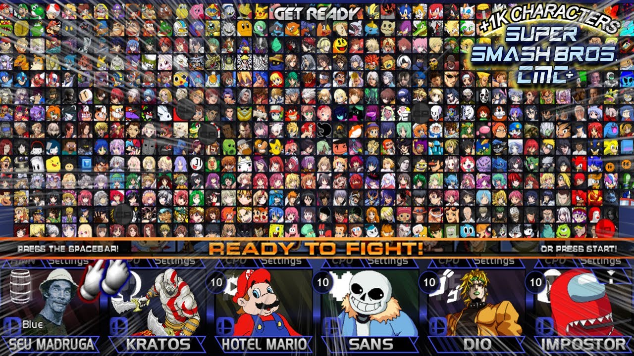 CMC+ V8 Extended: 1000 ПЕРСОНАЖЕЙ И 500 ЭТАПОВ! (Super Smash Bros Crusade)