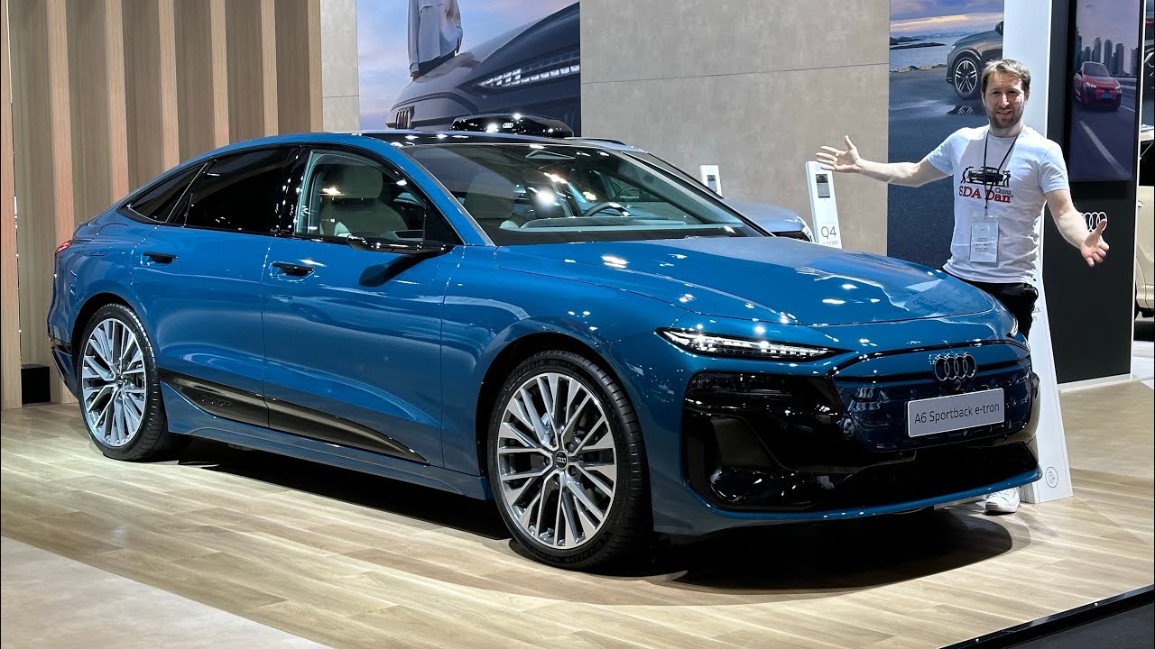 New Audi A6 e-tron Sportback 2025 First Look Review