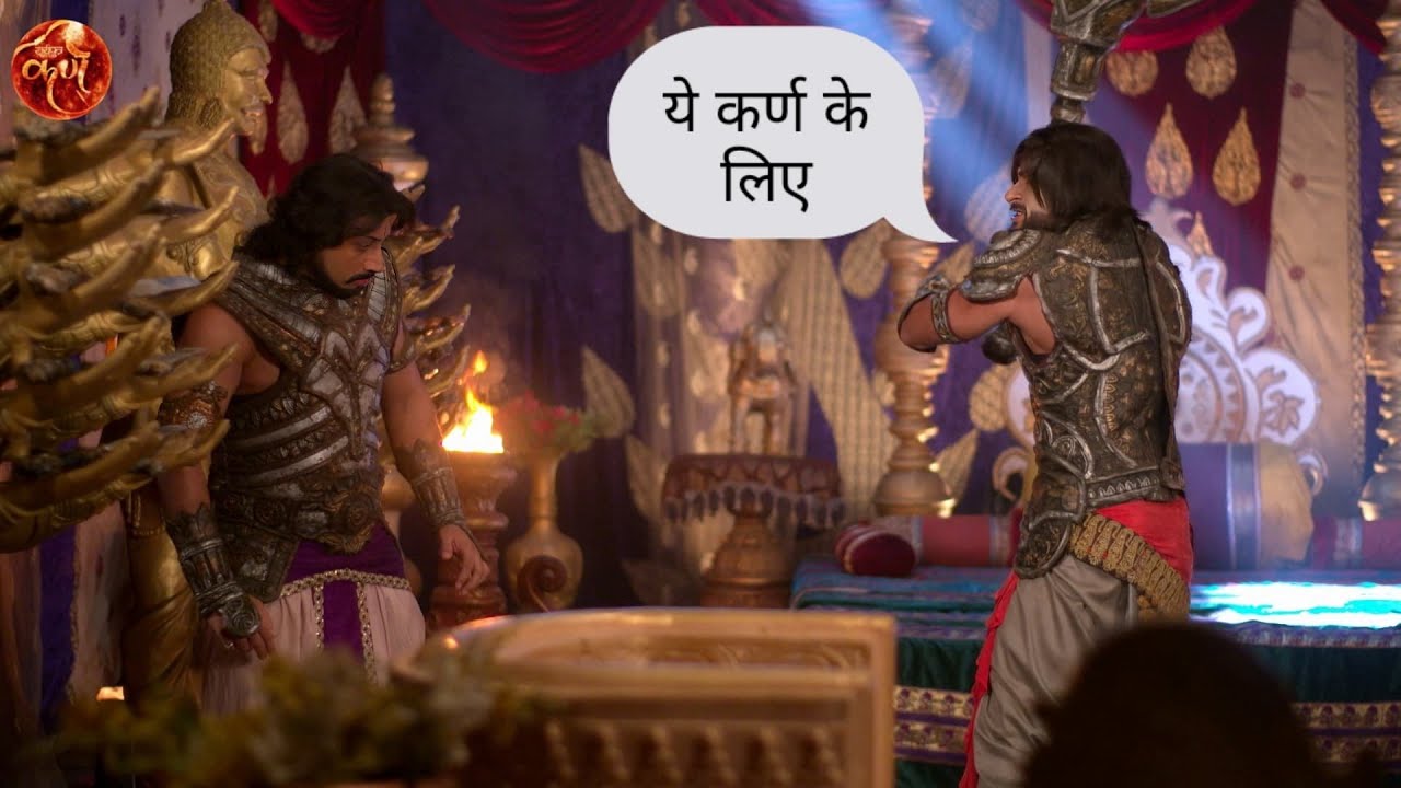 दुर्योधन ने कर्ण की मृत्यु का बदला लेने के लिए किया शल्य पर गदा का प्रहार || Suryaputra Karn