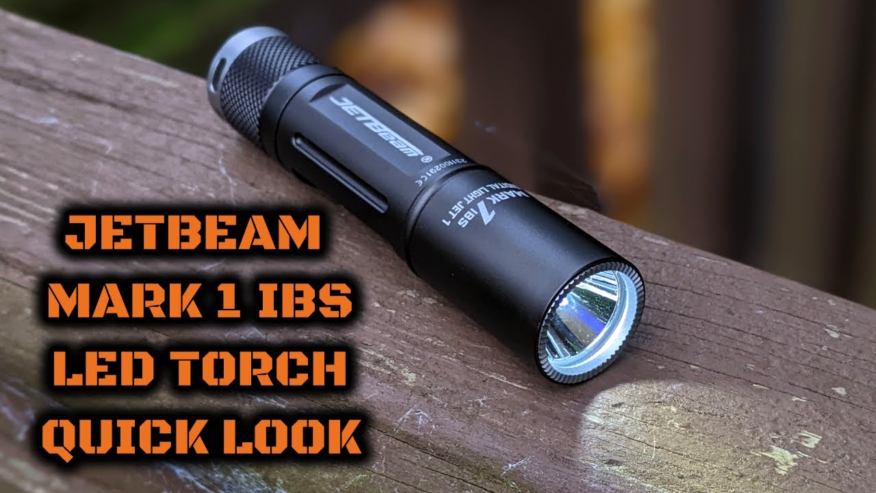 JETBeam Mark 1 IBS 14500/AA LED Torch: Quick Look