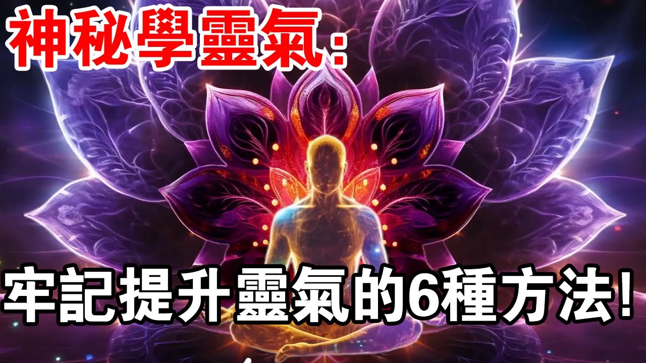 神秘學靈氣：提升靈氣6個好方法，助你擁有獨特的靈氣！