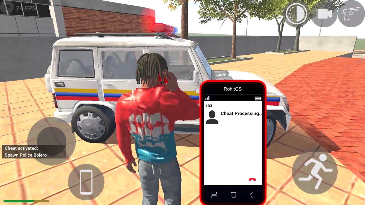 New Update POLICE Bolero Cheat Code In Indian Bike Driving 3D 🤑| Indian Bike Driving 3d New Update