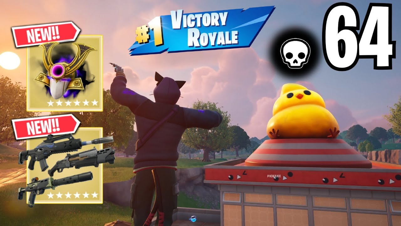 High Elimination *KURO NYANJA* Solo vs Squads WINS Gameplay (NEW FORTNITE CHAPTER 6 SEASON 1)!