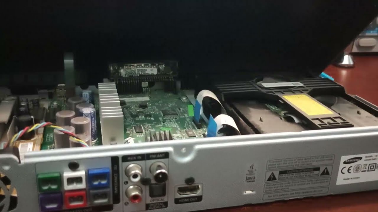 DVD Blue Ray -Samsung - LG - FAN NG error, FAN NG hatası, tamiri.