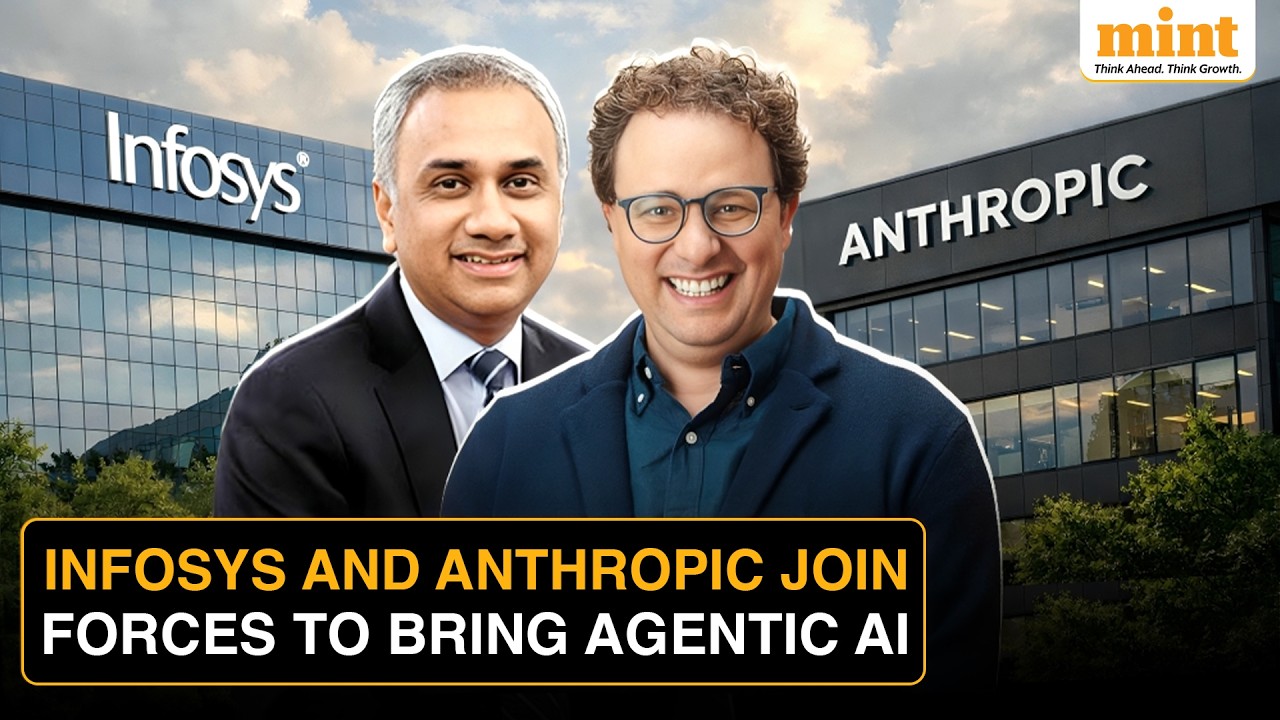 Infosys Partners With Anthropic To Build Enterprise AI Solutions | Shares Rise Almost 3%