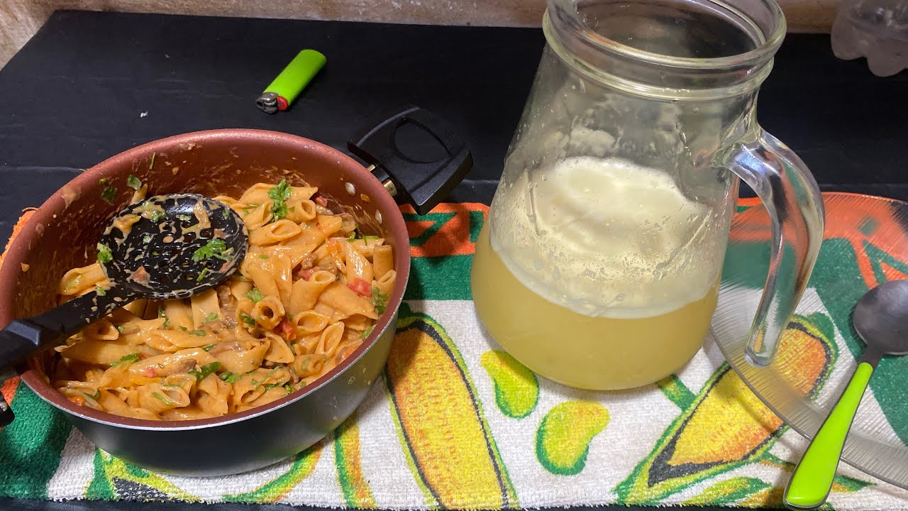 É ESSE MACARRÃO FICOU UMA DELICIA 😋