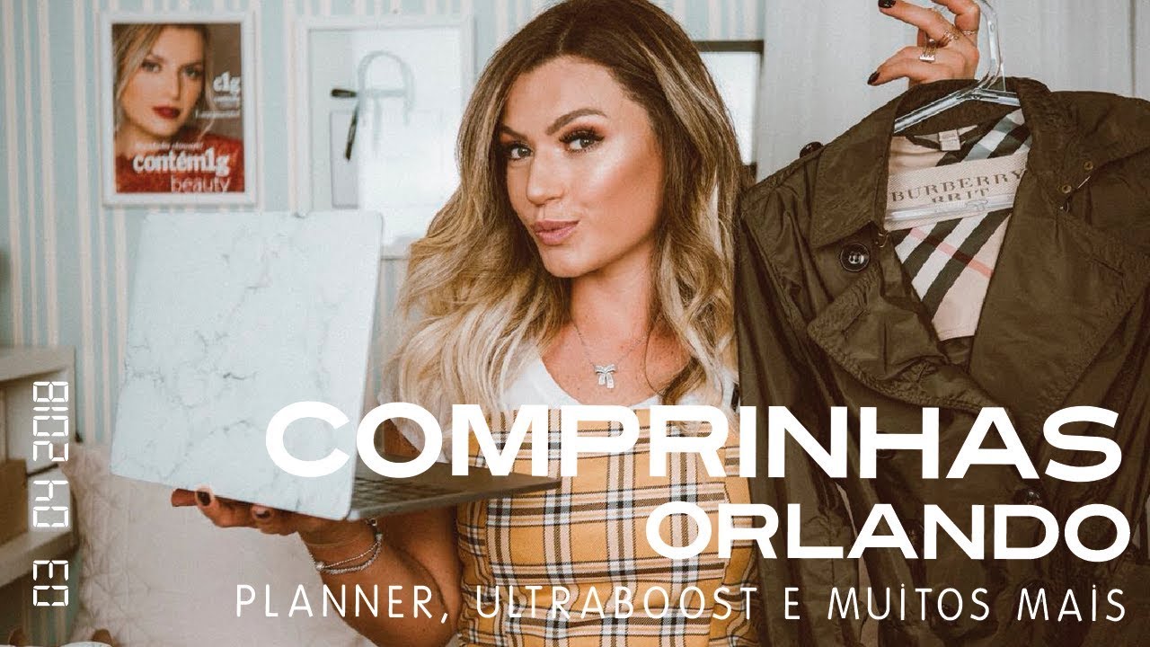 COMPRINHAS DE VIAGEM: ORLANDO // Planner, Ultraboost e Muito Mais!