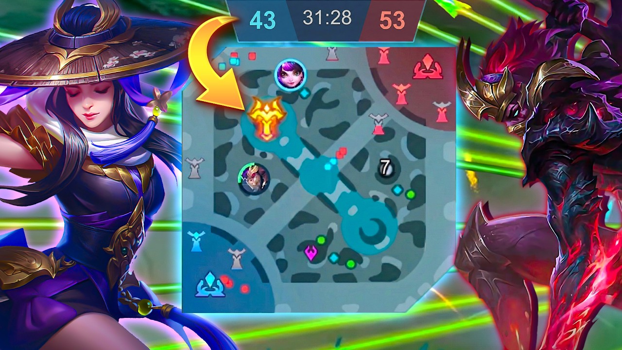 Meta kahramanlara karşı +31 dakika süren maç! Hanzo & Fanny