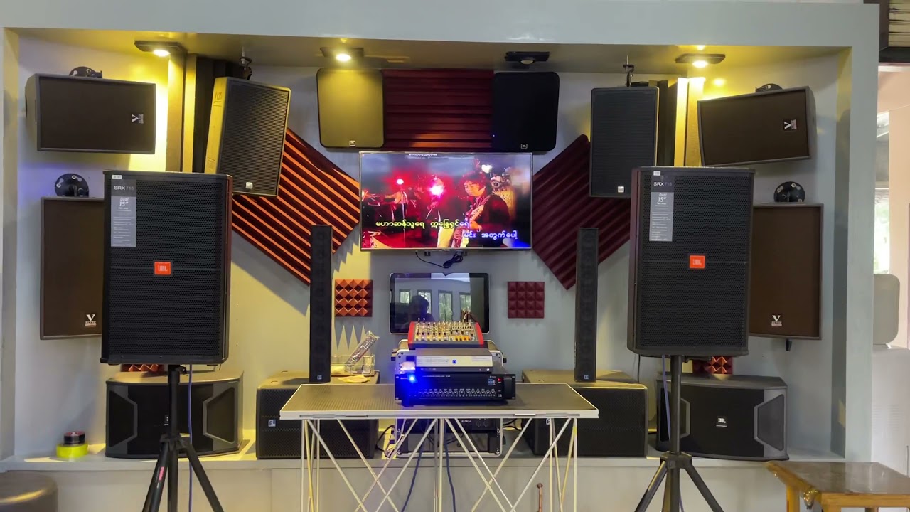 JBL SRX715 FullRange Speaker Sound Test