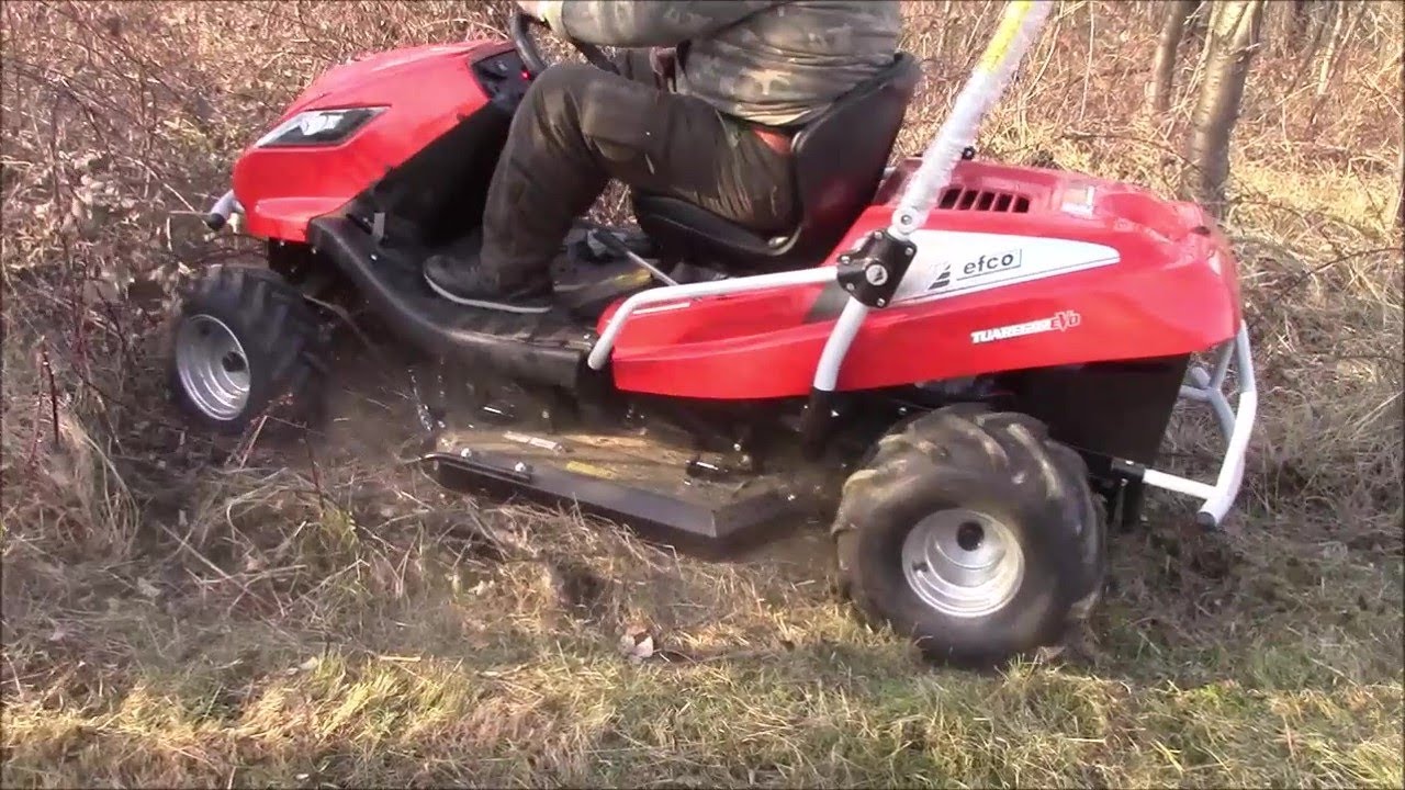 TRATTORINO RASAERBA EFCO TUAREG 92 EVO 4x2 - MOTORE EMAK HP 24 708cc - Nuovo da Giordano Cairo