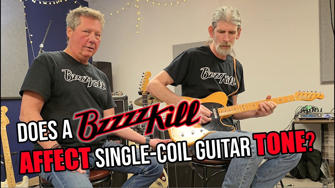 Does BzzzzKill Change a Single-Coil Guitar's Tone? Real A/B Demo on Telecaster