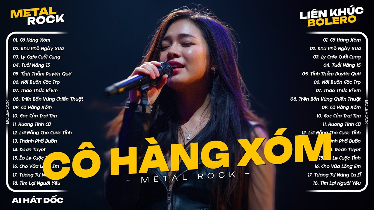 Li&ecirc;n Kh&uacute;c Metal Rock Bolero - C&ocirc; H&agrave;ng X&oacute;m ♫ Nhạc Bolero Rock Nghe Tr&ecirc;n Xe Cực Cuốn 2025 | AI H&aacute;t Dốc