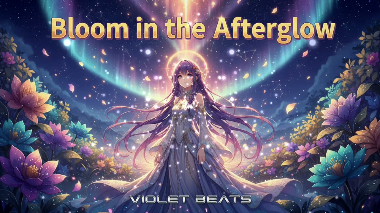 Bloom in the Afterglow - Emotional Future Bass - Violet Beats (Official Video)