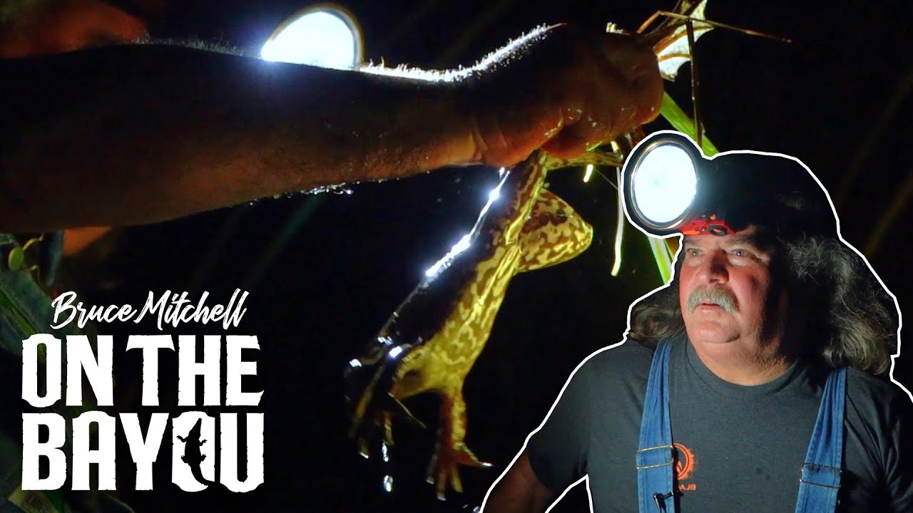 Свежевыловленные жареные лягушачьи лапки с Брюсом Митчеллом — На речном берегу | Blackstone Griddles