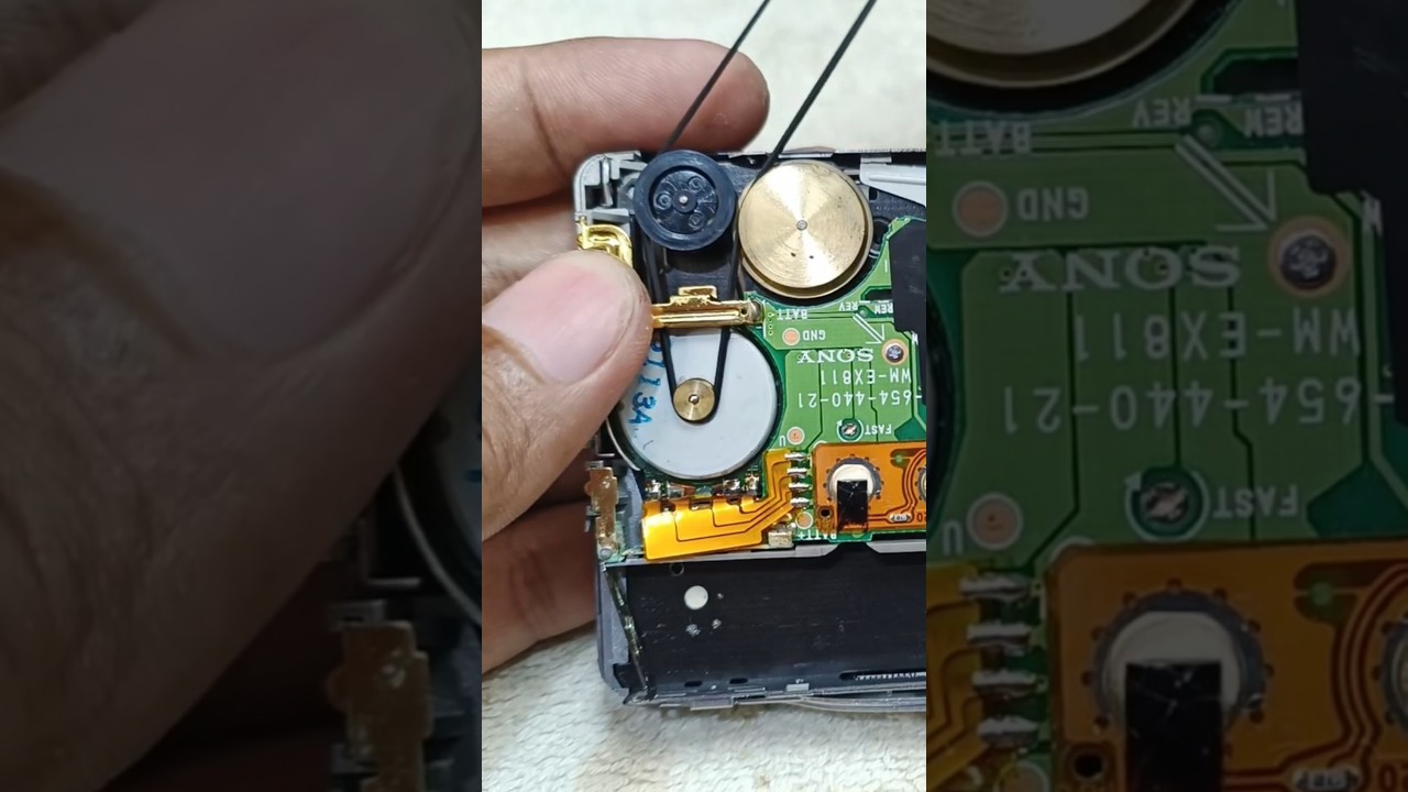 Walkman Repair: How to Install a New Belt